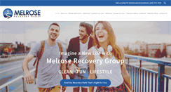 Desktop Screenshot of melroserecovery.com